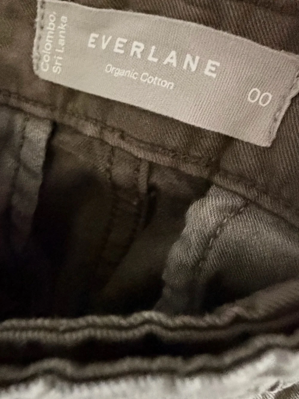 Everlane Organic Cotton Linen Utility Wide Leg Tourist Pants Khaki Size 00